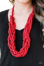 Load image into Gallery viewer, Paparazzi Jewelry Necklace Tahiti Tropic - Red