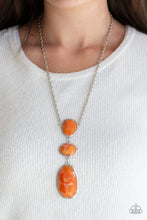 Load image into Gallery viewer, Paparazzi Jewelry Necklace Making an Impact - Orange