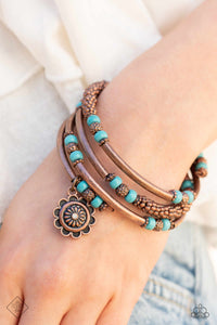 Paparazzi Jewelry Bracelet Badlands Bunch - Copper