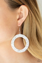 Load image into Gallery viewer, Paparazzi Jewelry Earrings PRIMAL Meridian - Silver