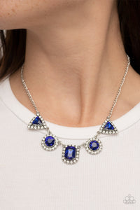 Paparazzi Jewelry Necklace Posh Party Avenue - Blue