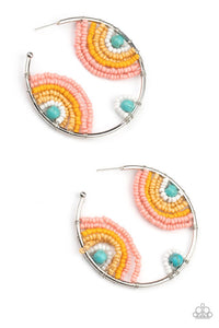 Paparazzi Jewelry Earrings Rainbow Horizons - Multi
