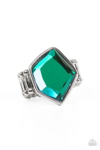 Paparazzi Jewelry Ring Abstract Escapade - Green