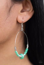 Load image into Gallery viewer, Paparazzi Jewelry Earrings Retro Rural - Green