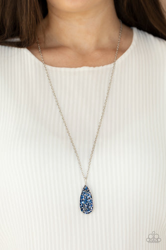 Paparazzi Jewelry Necklace Daily Dose of Sparkle - Blue