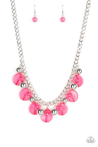 Paparazzi Jewelry Necklace ~ Gossip Glam - Pink