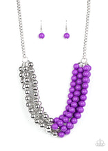 Load image into Gallery viewer, Paparazzi Jewelry Necklace Layer After Layer - Purple