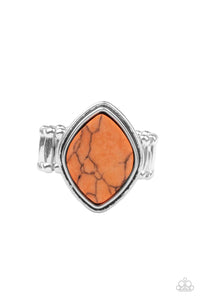 Paparazzi Jewelry Ring Desert Zen - Orange