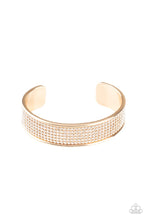 Load image into Gallery viewer, Paparazzi Jewelry Bracelet Cant Believe Your ICE - Gold