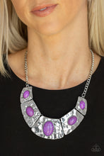 Load image into Gallery viewer, Paparazzi Jewelry Necklace RULER In Favor - Purple