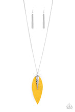 Load image into Gallery viewer, Paparazzi Jewelry Necklace Quill Quest - Yellow