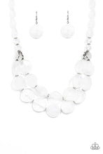 Load image into Gallery viewer, Paparazzi Jewelry Necklace Beach Day Demure - White