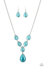 Load image into Gallery viewer, Paparazzi Jewelry Necklace Dewy Decadence - Blue