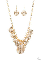 Load image into Gallery viewer, Paparazzi Jewelry Necklace Texture Storm - Gold