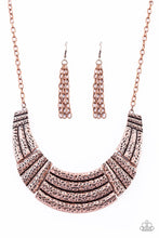 Load image into Gallery viewer, Paparazzi Jewelry Necklace Ready To Pounce - Copper