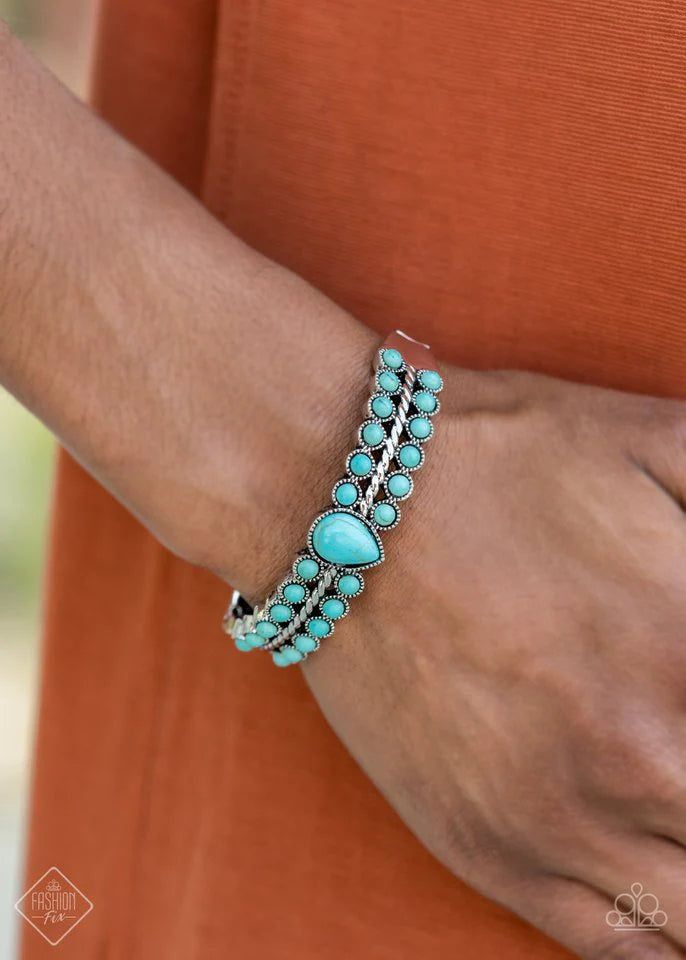 Paparazzi Jewelry Bracelet Nature Resort - Blue