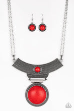 Load image into Gallery viewer, Paparazzi Jewelry Necklace Lasting EMPRESS-ions - Red