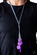 Load image into Gallery viewer, Paparazzi Jewelry Necklace Tidal Tassel Purple
