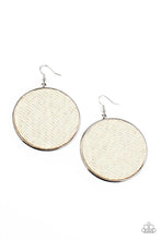 Load image into Gallery viewer, Paparazzi Jewelry Earrings Wonderfully Woven - White