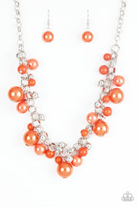 Paparazzi Jewelry Necklace The Upstater - Orange