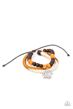 Load image into Gallery viewer, Paparazzi Jewelry Bracelet Lotus Beach - Orange