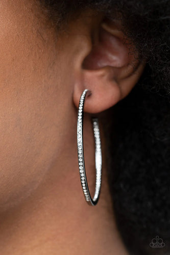 Paparazzi Jewelry Earrings Marquee Magic - Black