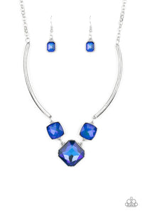 Paparazzi Jewelry Life Of The Party Divine IRIDESCENCE - Blue 1021