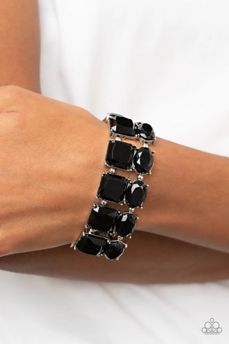 Paparazzi Jewelry Bracelet Don’t Forget Your Toga - Black