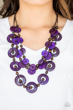 Load image into Gallery viewer, Paparazzi Jewelry Necklace Catalina Coastin - Purple
