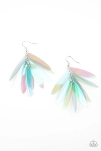 Paparazzi Jewelry Earrings Holographic Glamour - Multi