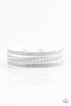 Load image into Gallery viewer, Paparazzi Jewelry Bracelet Unstoppable - White
