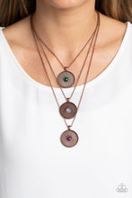 Load image into Gallery viewer, Paparazzi Jewelry Necklace Geographic Grace - Copper