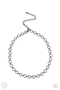 Paparazzi Jewelry Necklace Insta Connection - Black