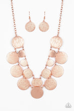 Load image into Gallery viewer, Paparazzi Jewelry Necklace Stop and Reflect - Copper