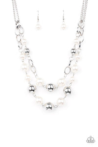 Paparazzi Jewelry Necklace COUNTESS Your Blessings White
