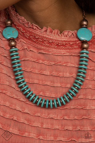 Paparazzi Jewelry Necklace Desert Revival Copper