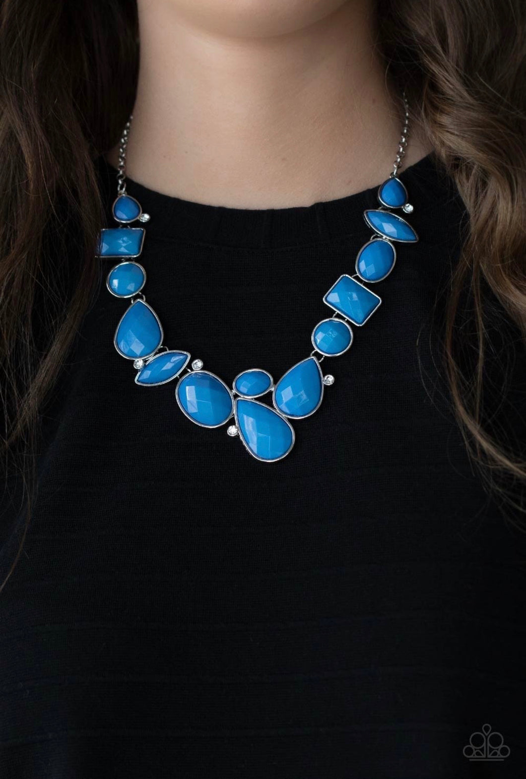 Paparazzi Jewelry Necklace Mystical Mirage - Blue
