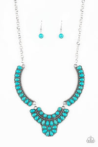 Paparazzi Jewelry Necklace Omega Oasis - Blue