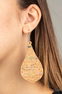 Paparazzi Exclusive Earrings Cork Coast - Multi