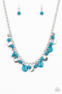Paparazzi Jewelry Necklace Flirtatiously Florida - Blue