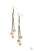 Load image into Gallery viewer, Paparazzi Jewelry Earrings Higher Love - Brass