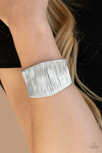Paparazzi Jewelry Fashion Fix Hot Wired Wonder - Silver 0621