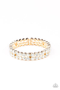 Paparazzi Jewelry Bracelet Come and Get It! - Gold