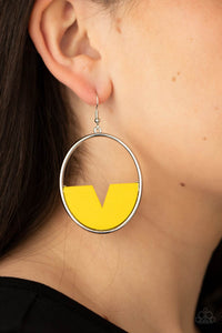 Paparazzi Jewelry Earrings Island Breeze - Yellow