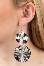 Load image into Gallery viewer, Paparazzi Jewelry Earrings In Your Wildest FAN-tasy - Silver