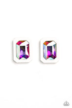 Load image into Gallery viewer, Paparazzi Jewelry Earrings Edgy Emeralds - Multi