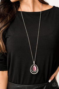 Paparazzi Jewelry Necklace GLOW and Tell - Pink