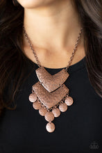 Load image into Gallery viewer, Paparazzi Exclusive Necklace Keys to the ANIMAL Kingdom - Copper