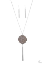 Load image into Gallery viewer, Paparazzi Exclusive Necklace Wondrously Woven - Silver