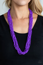 Load image into Gallery viewer, Paparazzi Jewelry Necklace Congo Colada - Purple